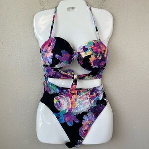 NWOT Bar III One Piece Swim Suit Size L